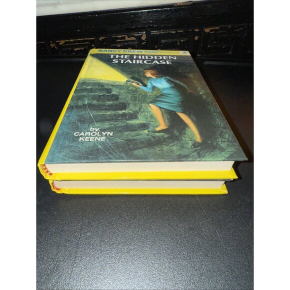 Nancy Drew 1 and 2 Lot The Hidden Staircase, The Secret of the Old Clock HC - Picture 6 of 6